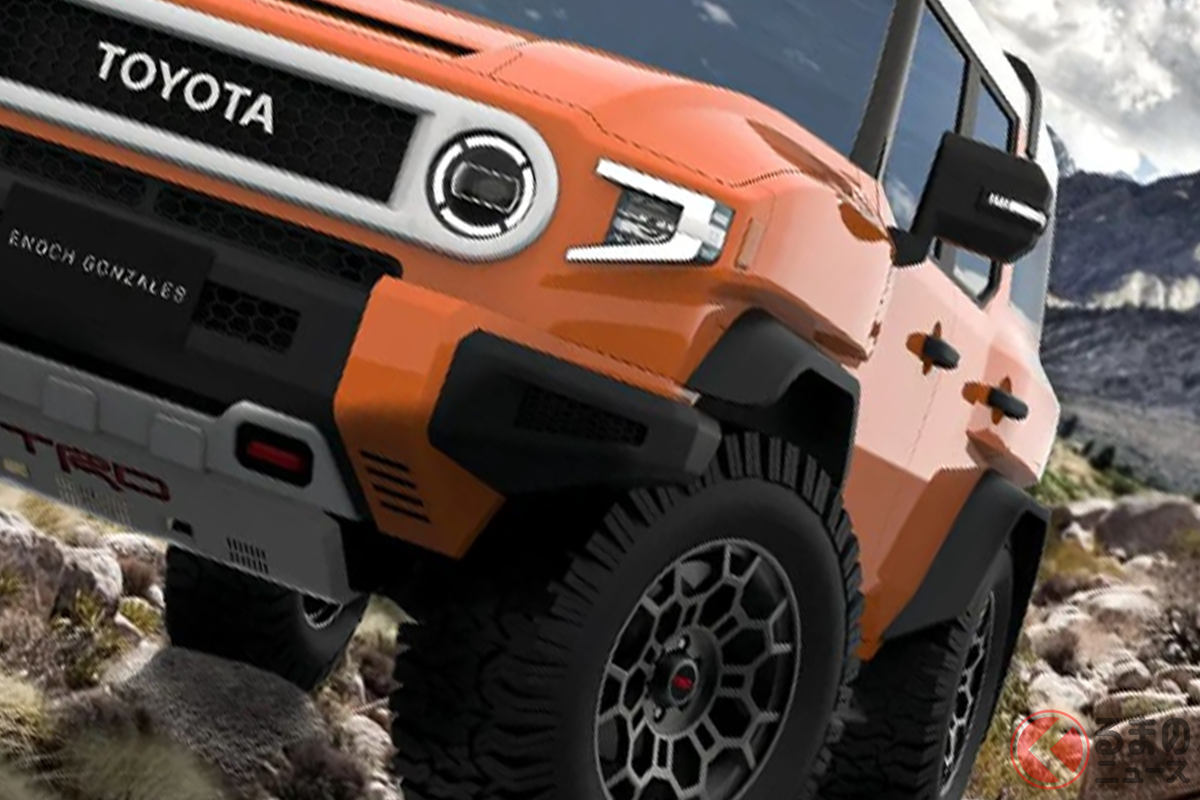 Enoch Gonzales氏が予測してデザインした、2024年型次期FJクルーザーのレンダリング(photo:enochgonzalesdesigns)