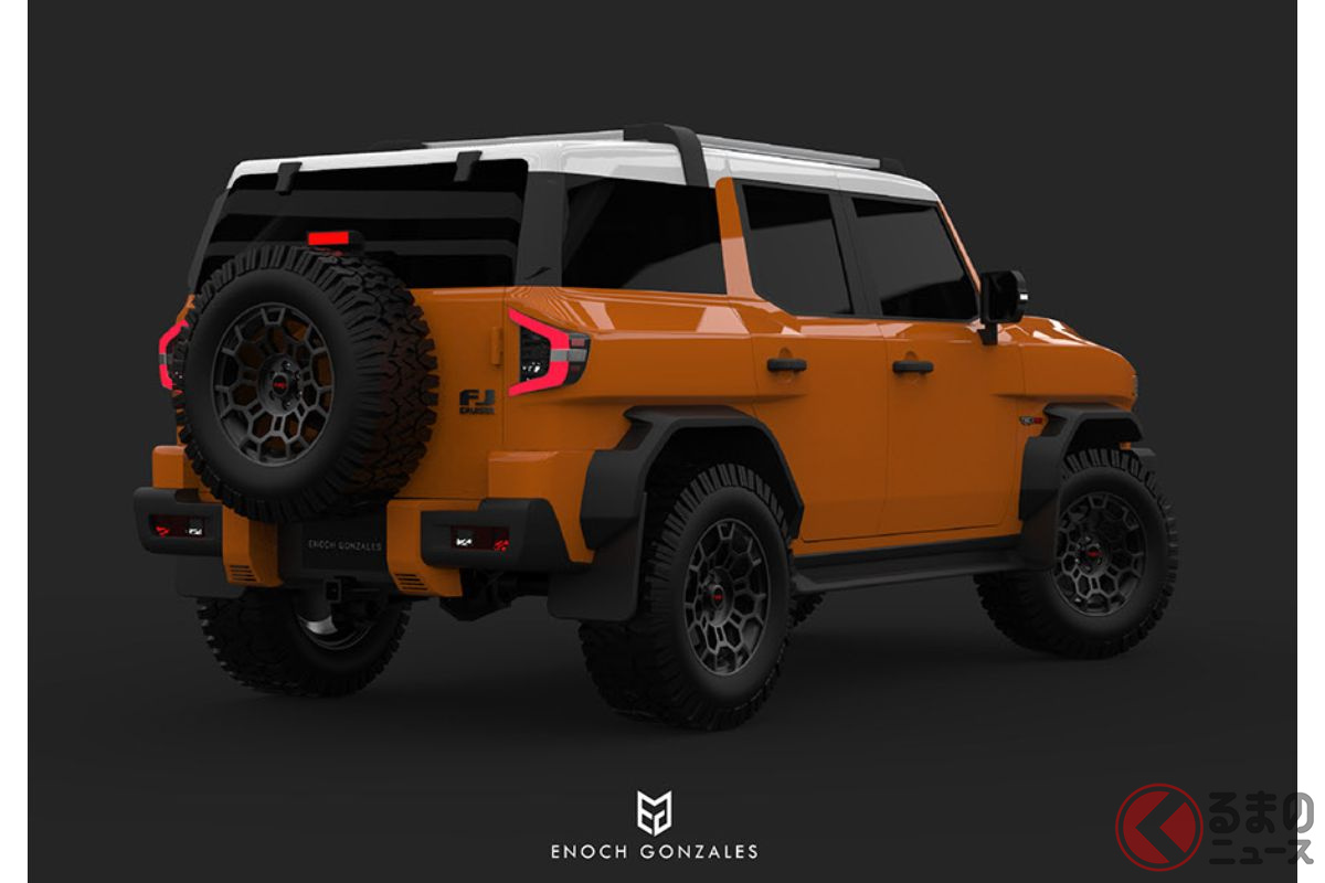 トヨタ Fjクルーザー 6年越しに復活 ゴツカワな近未来型本格suvのレンダリングが話題に くるまのニュース トヨタ Fjクルーザー 6年越しに復活 ゴツカワな近未来型本格suvのレンダリングが話題に くるまのニュース