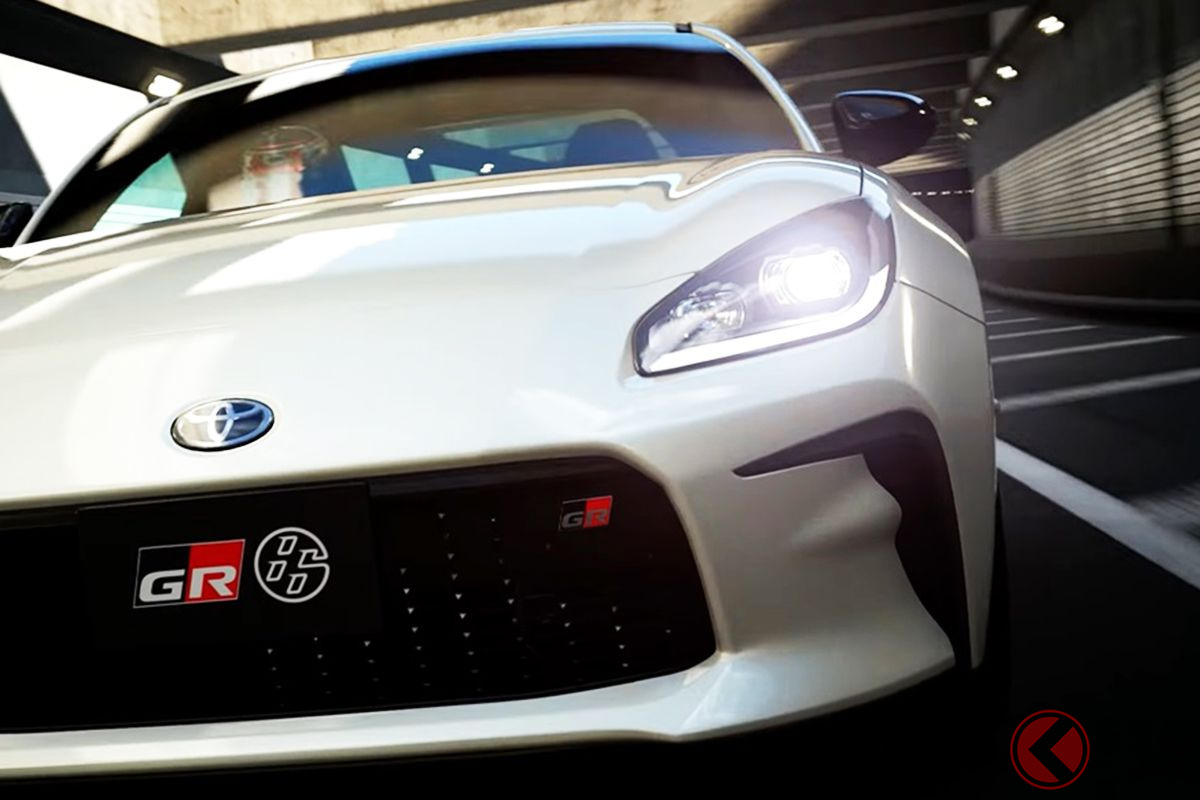 現実と見分けがつかない?グランツーリスモに再現されたトヨタ新型「GR86」