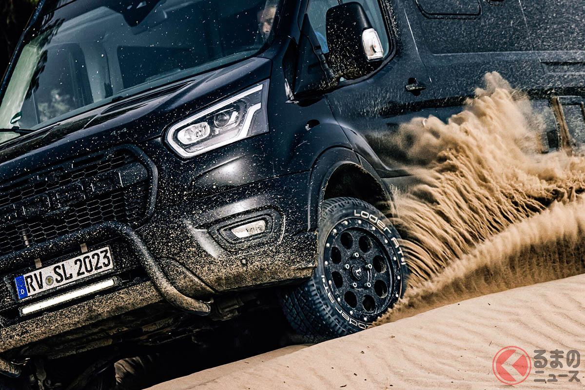 全高2m超え、全長約6mの巨大キャンピングオフローダーSunlight「CLIFF 590 4x4アドベンチャーエディション」