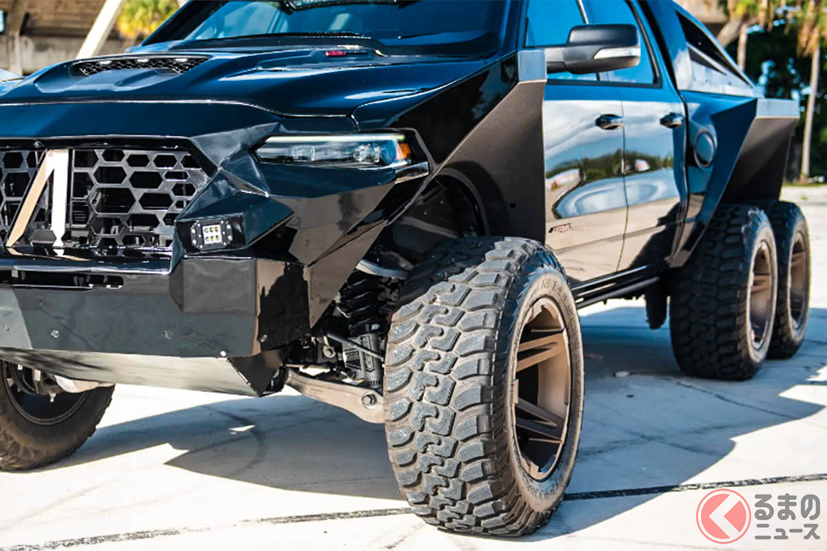 800馬力超えのモンスターマシン新型6輪駆動車Apocalypse「ジャガーノート」
