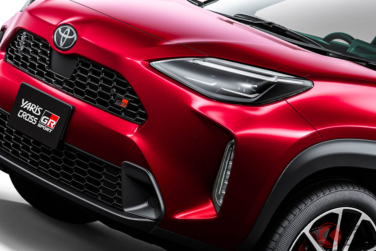 パワートレインまでしっかり強化された新型トヨタ「ヤリス クロス GR SPORT」
