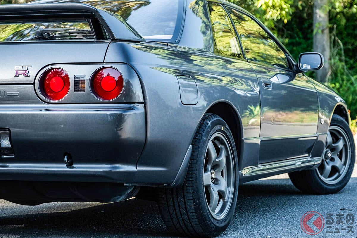 約678万円で落札された走行距離12万kmを超える日産「スカイラインGT-R（R32型）」（photo：Collecting cars）