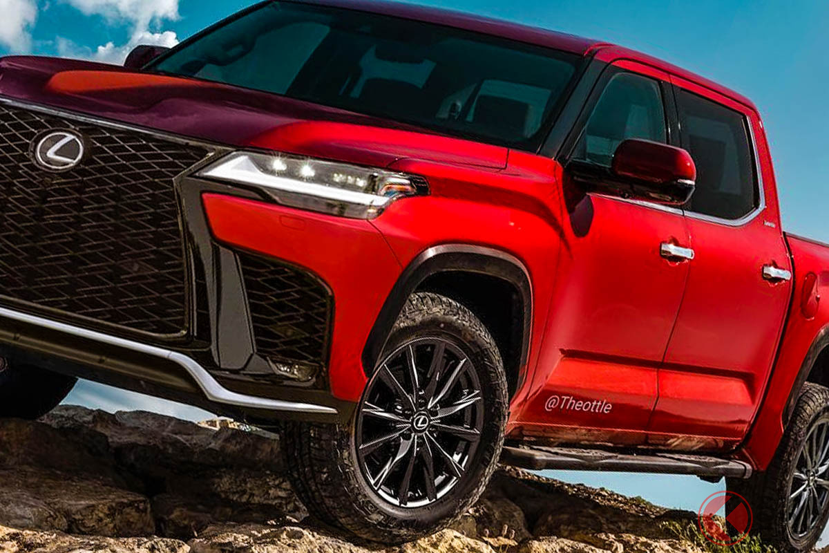 トヨタのフルサイズピックアップトラック「タンドラ」のレクサス仕様(photo:Theo throttle)