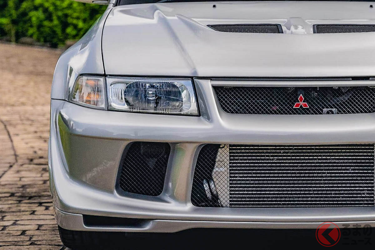 新車価格の約7倍で落札された2300万超えの三菱「ランサーエボリューションVI トミー・マキネン エディション」(photo:Collecting cars)