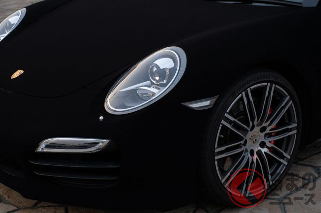 黒すぎてもはやブラックホール 世界一真っ黒なポルシェ が日本に登場 くるまのニュース 黒すぎてもはやブラックホール 世界一真っ黒なポルシェ が日本に登場 くるまのニュース