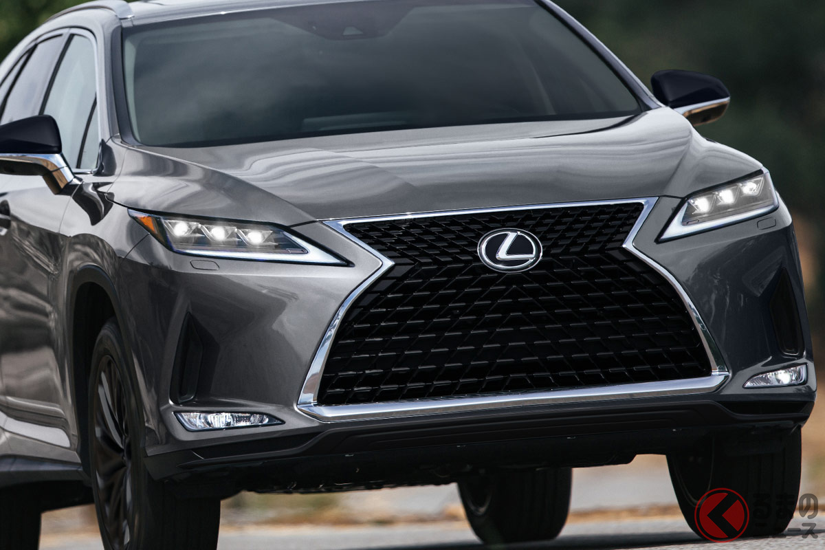 黒いアクセントがポイント! (画像は2022_Lexus_RXL_Black Line)