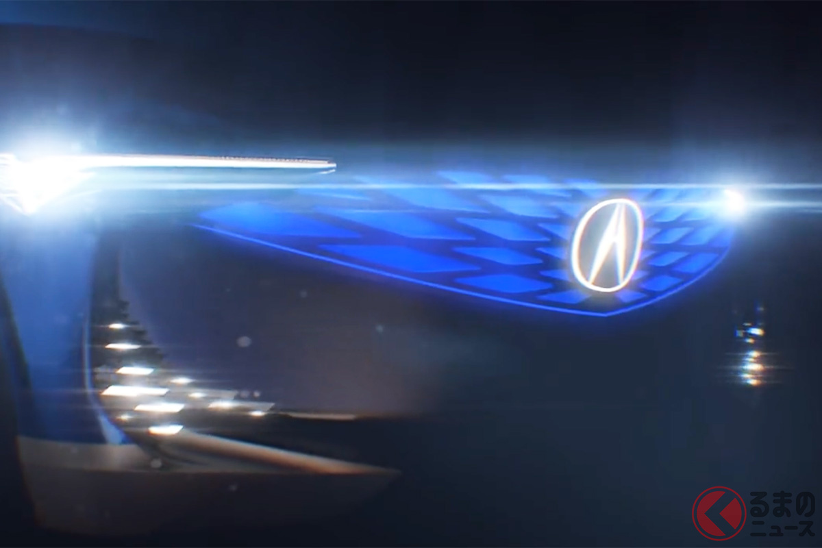 アキュラ「新型モデル」が登場か 画像:アキュラ公式SNS