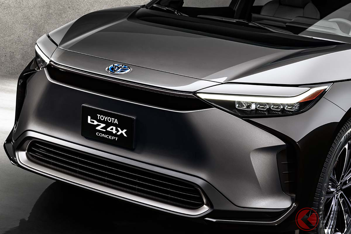 トヨタが2022年に発売する予定のEV「bZ4X」
