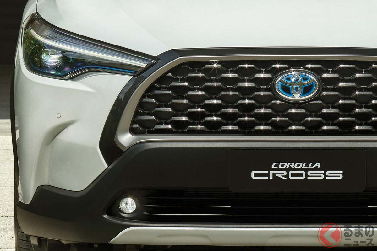 販売1万台達成記念の「カローラクロス スペシャルエディション」(ブラジル仕様車)