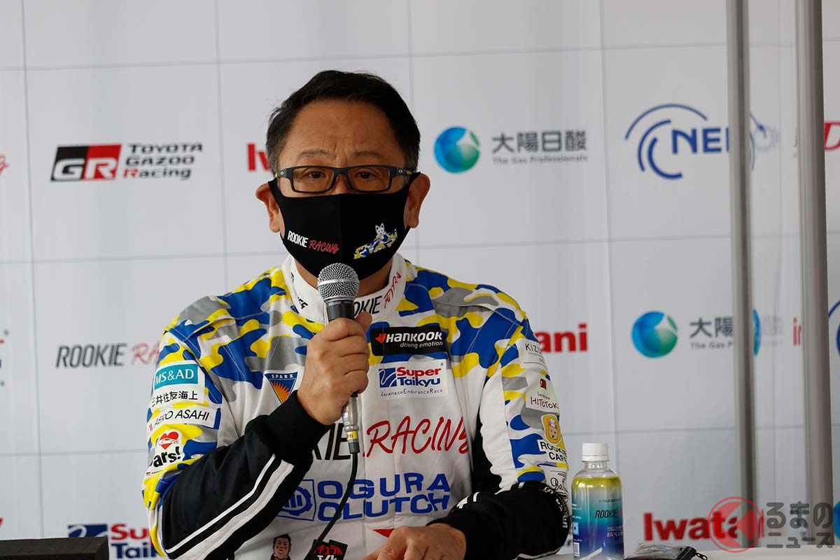 モリゾウ選手こと豊田章男社長