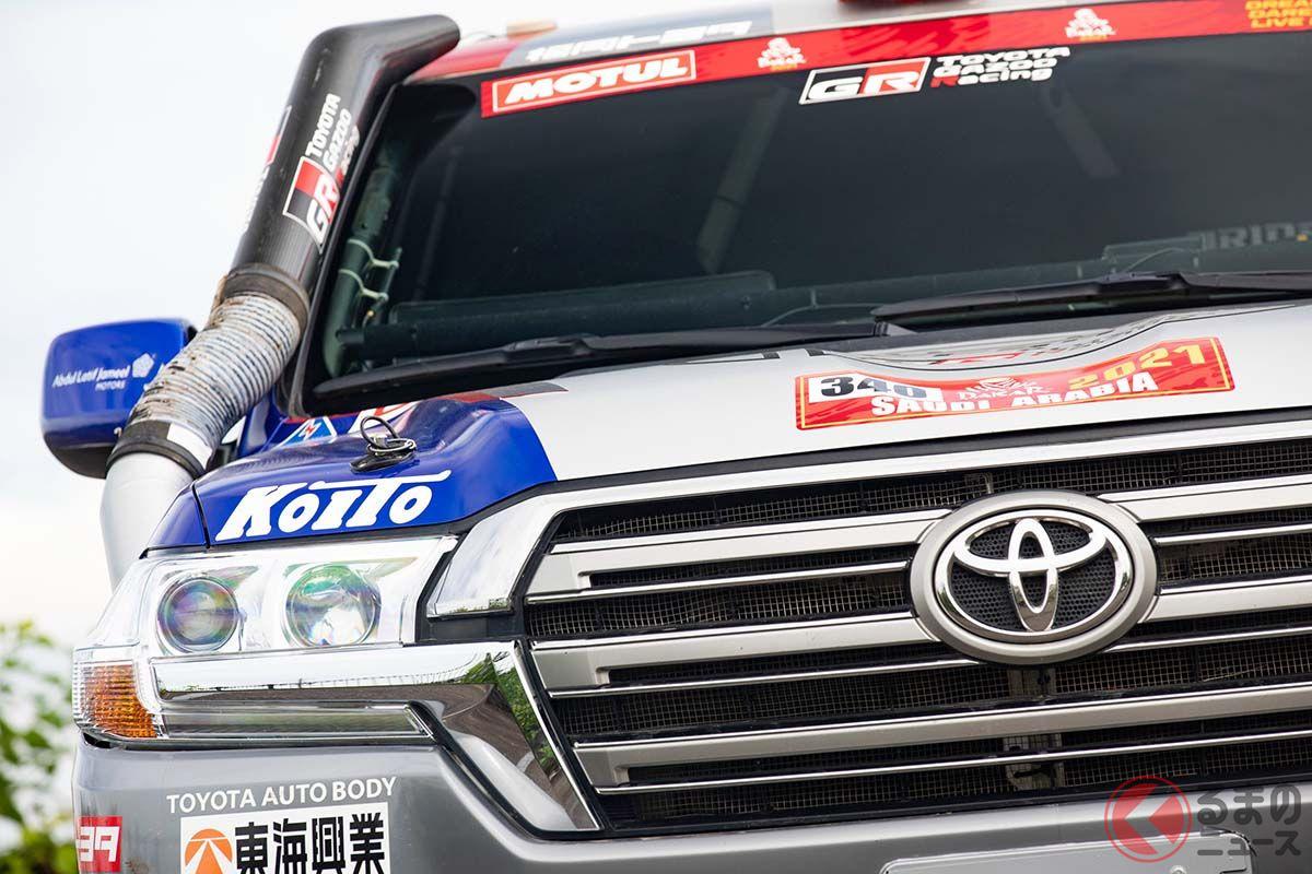 TLCのトヨタ「ランドクルーザー」ダカール・ラリー2021参戦車両