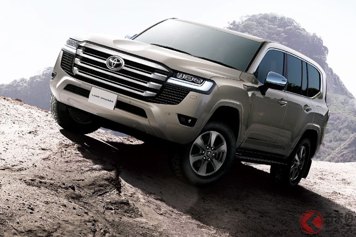 2021年8月2日に登場したトヨタ「ランドクルーザー」(300系)。このモデルの開発にはダカール・ラリー参戦の経験がフィードバックされているという