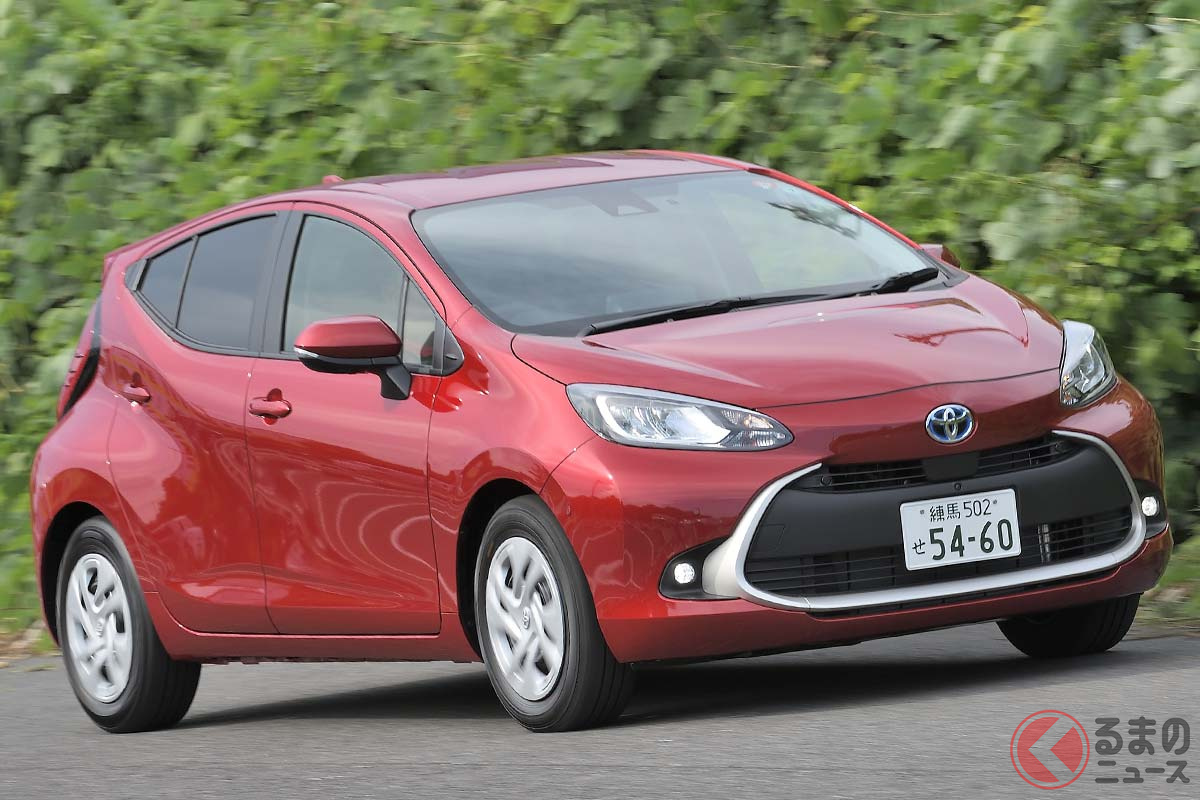 トヨタ新型「アクア」