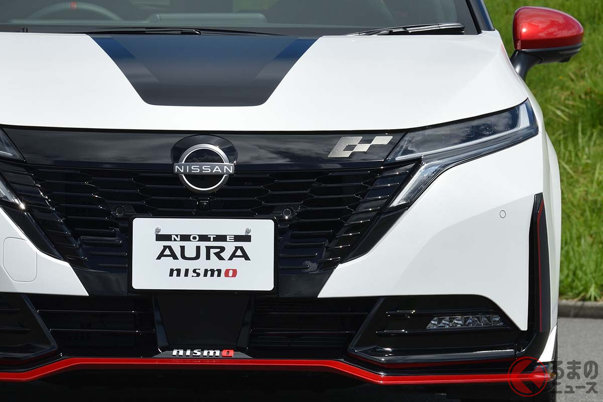 日産新型「ノート オーラNISMO」(NISMOパーツ装着)