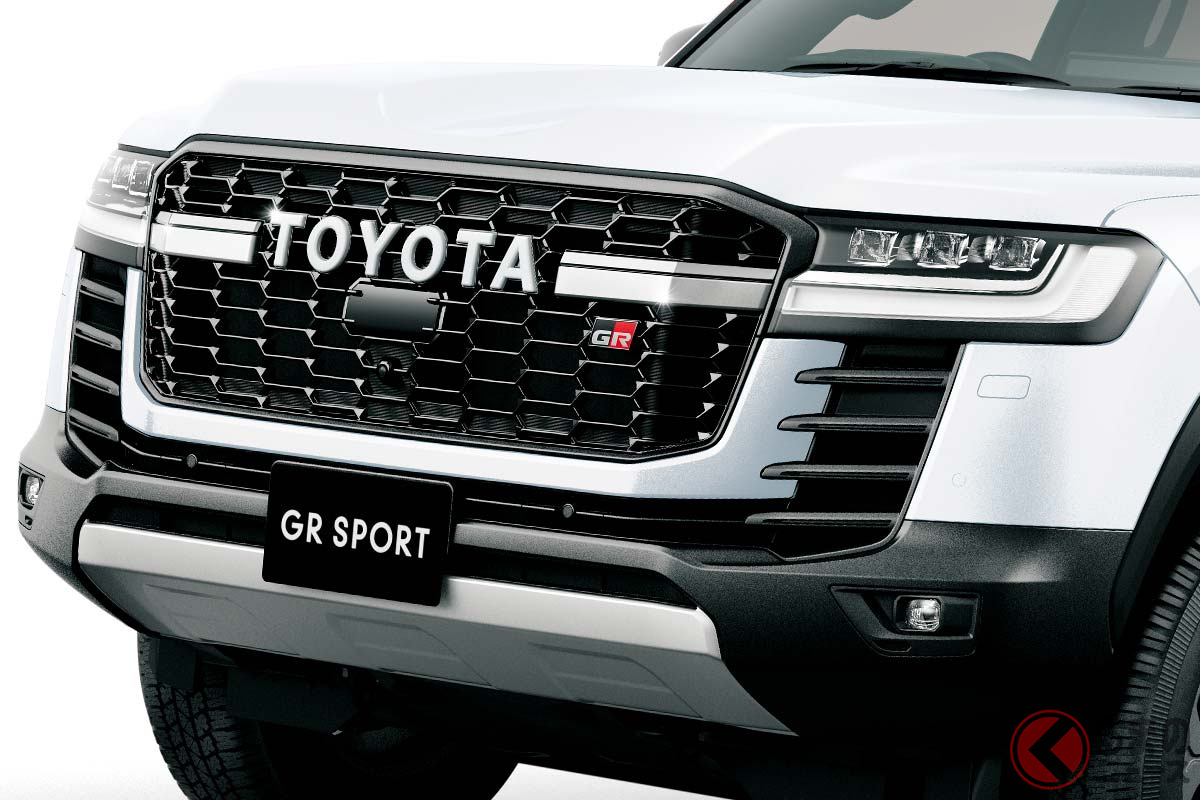 オフロード性能をより高めた新型「ランドクルーザー GRスポーツ」