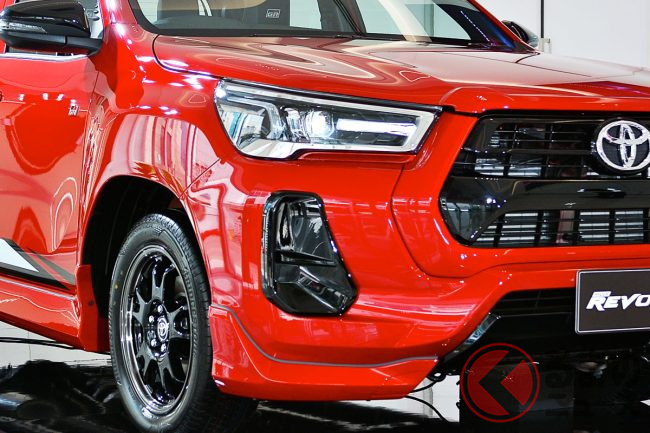 トヨタ新型 ハイラックスgrスポーツ 発表 Toyota強調グリル ローダウン仕様設定でド迫力 タイで登場 くるまのニュース トヨタ新型 ハイラックスgrスポーツ 発表 Toyota強調グリル ローダウン仕様設定でド迫力 タイで登場 くるまのニュース