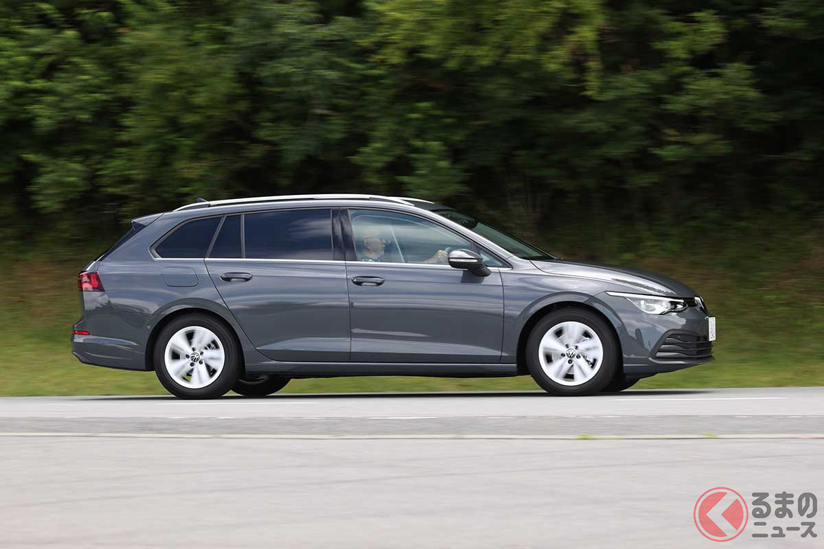 VW新型「ゴルフヴァリアント eTSIアクティブ」の走り