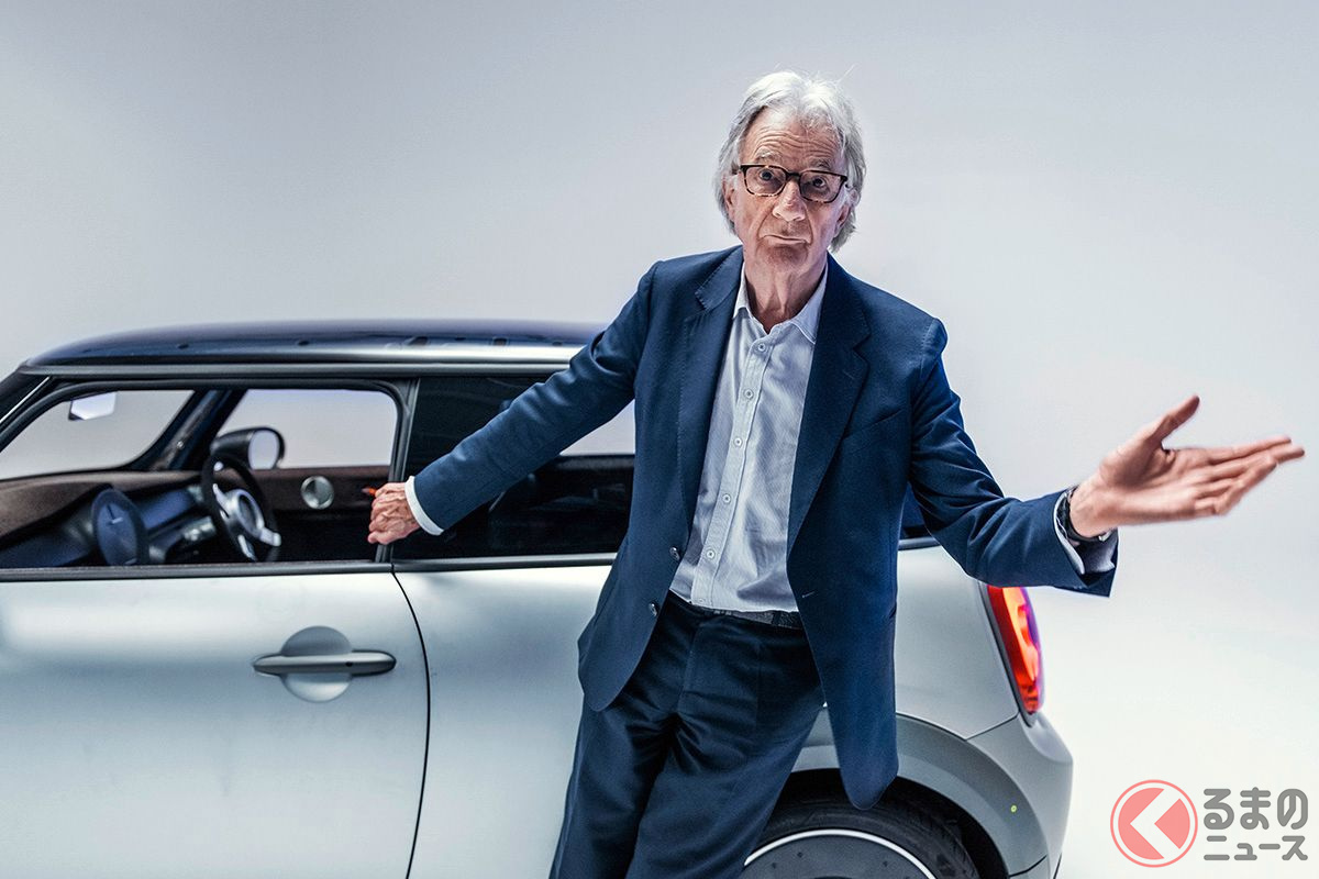MINIストリップを手がけたデザイナー、ポール・スミス氏