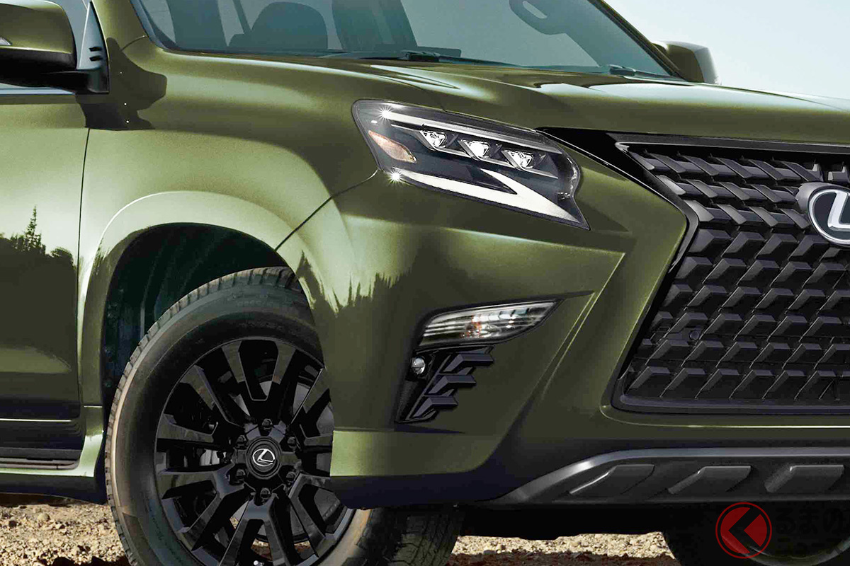 レクサス3列SUVの新型「GX460(2022年モデル)」のBlack Line仕様