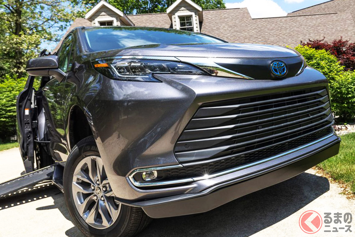 なんかカッコいい! トヨタ「シエナ」のスロープ仕様