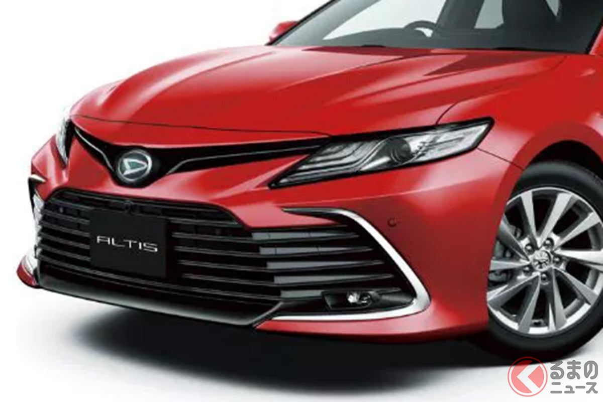 ダイハツ 最上級車の新 アルティス 発売 巨大ボディに エモい 赤が映えすぎ 406万円から くるまのニュース ダイハツ 最上級車の新 アルティス 発売 巨大ボディに エモい 赤が映えすぎ 406万円から くるまのニュース
