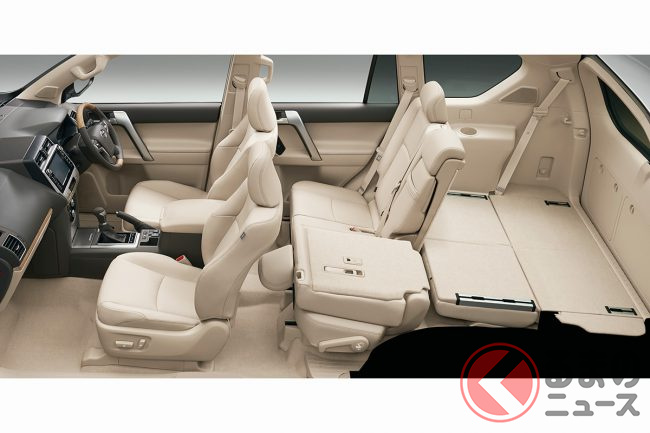 ランドクルーザープラド で車中泊はできる 7人乗り仕様でできて5人乗りでできない理由とは くるまのニュース ランドクルーザープラド で車中泊はできる 7人乗り仕様でできて5人乗りでできない理由とは くるまのニュース