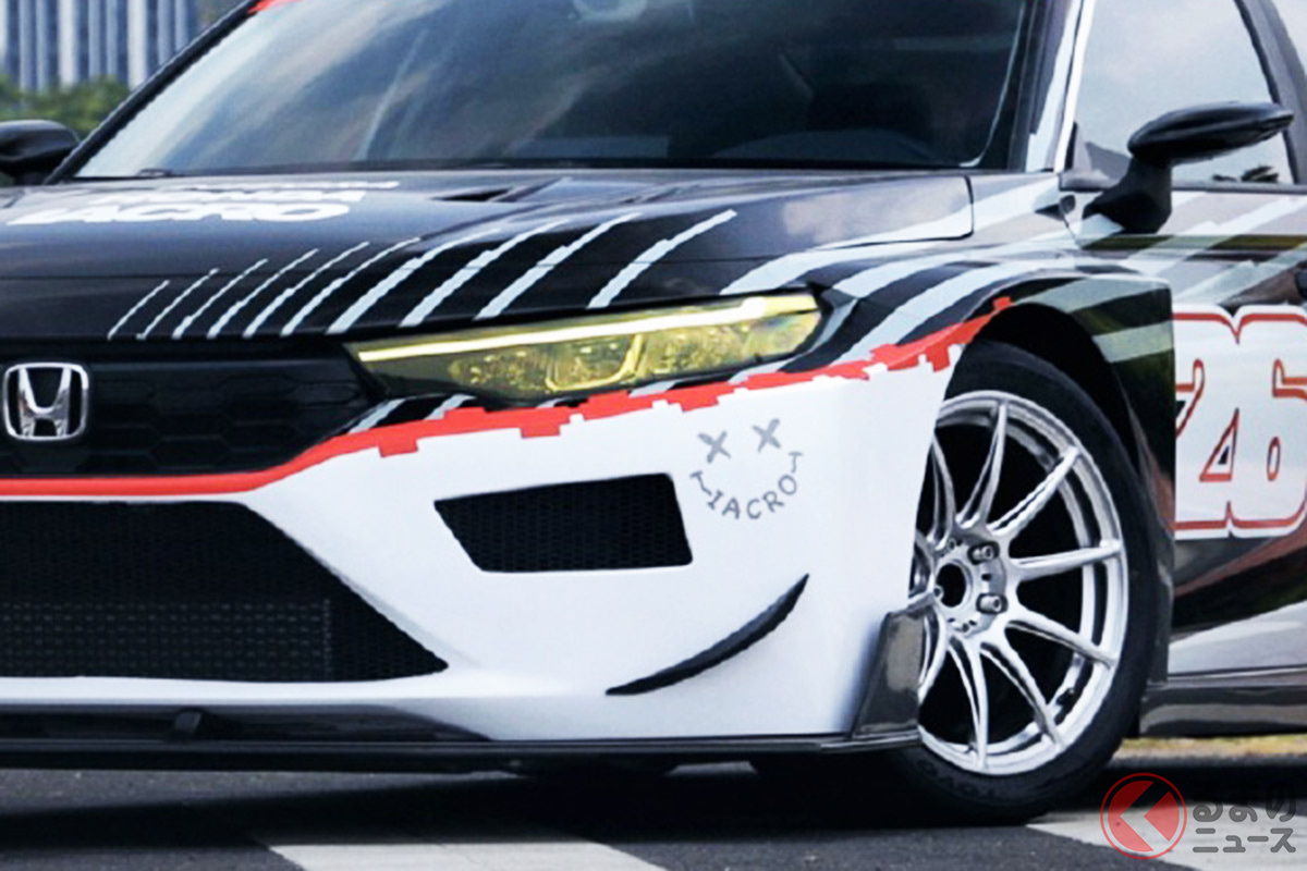 「広汽ホンダ」が公式SNSアカウントにアップしたカスタム仕様の「インテグラ」