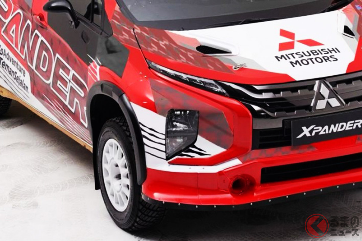 ミニバンをベースに開発したラリーマシン「エクスパンダーAP4」