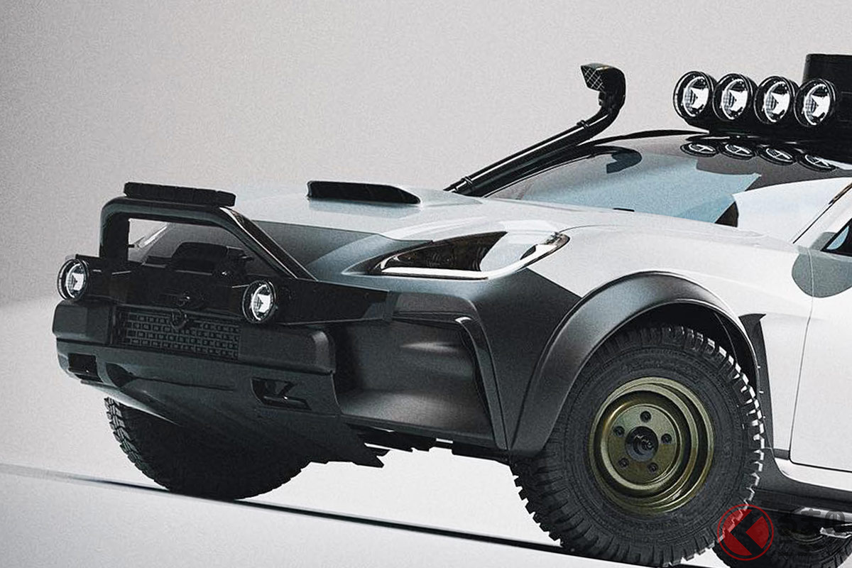 なんじゃこりゃ! 「GR86」と「ランドクルーザープラド」を合体ってナニ? その名も「GR86プラド」の正体とは(Thanks Photo:Sugar・Chow)