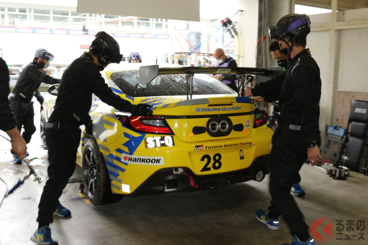 ORC ROOKIE GR86 CNF Conceptは「燃料ポンプのヒューズ切れ」により無念のリタイア