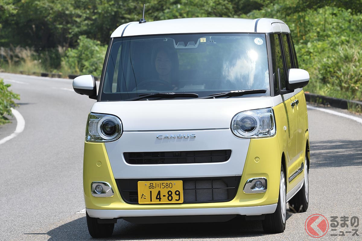 ダイハツ新型「ムーヴキャンバス」(ストライプス)