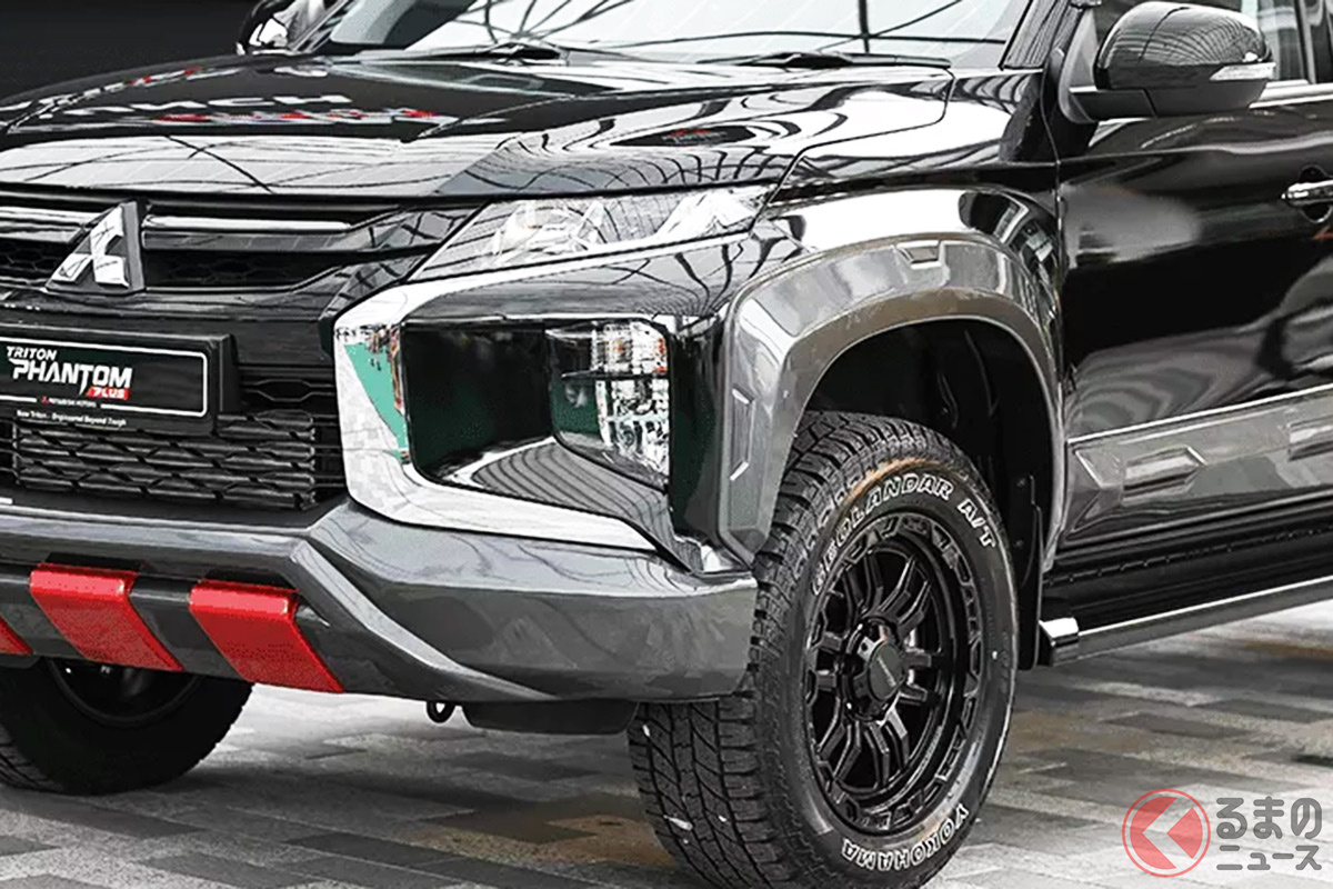 マレーシアで発表された三菱のピックアップトラック「トライトン ファントムプラスエディション」