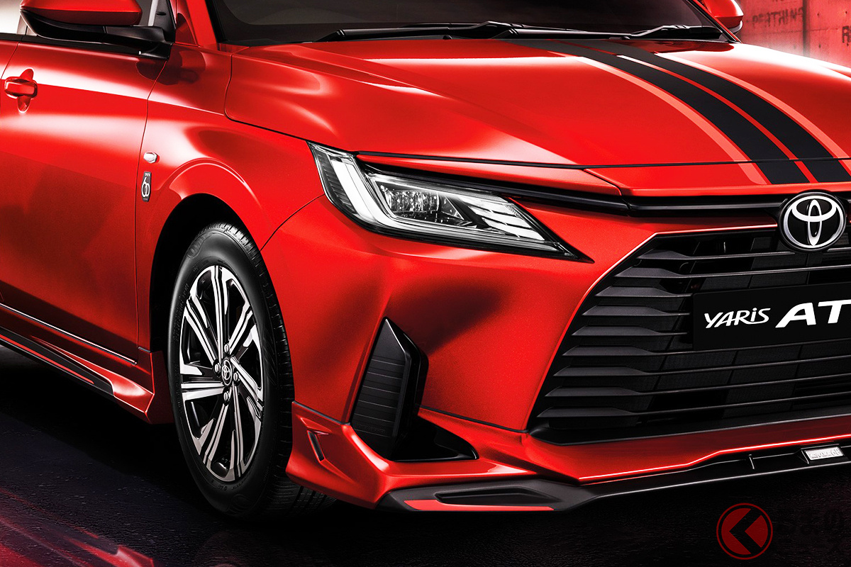 タイで発表されたトヨタ新型「ヤリス エイティブ」