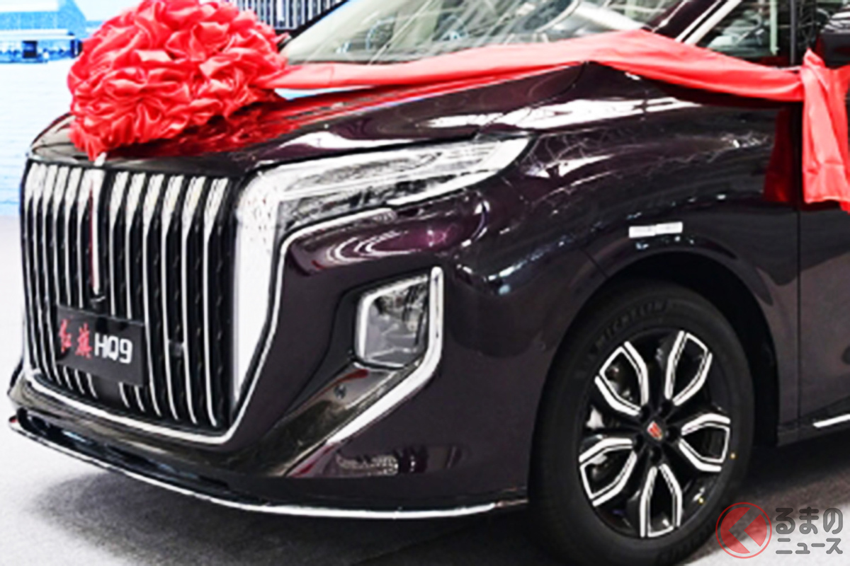 紅旗初の大型ミニバン 新型「HQ9」