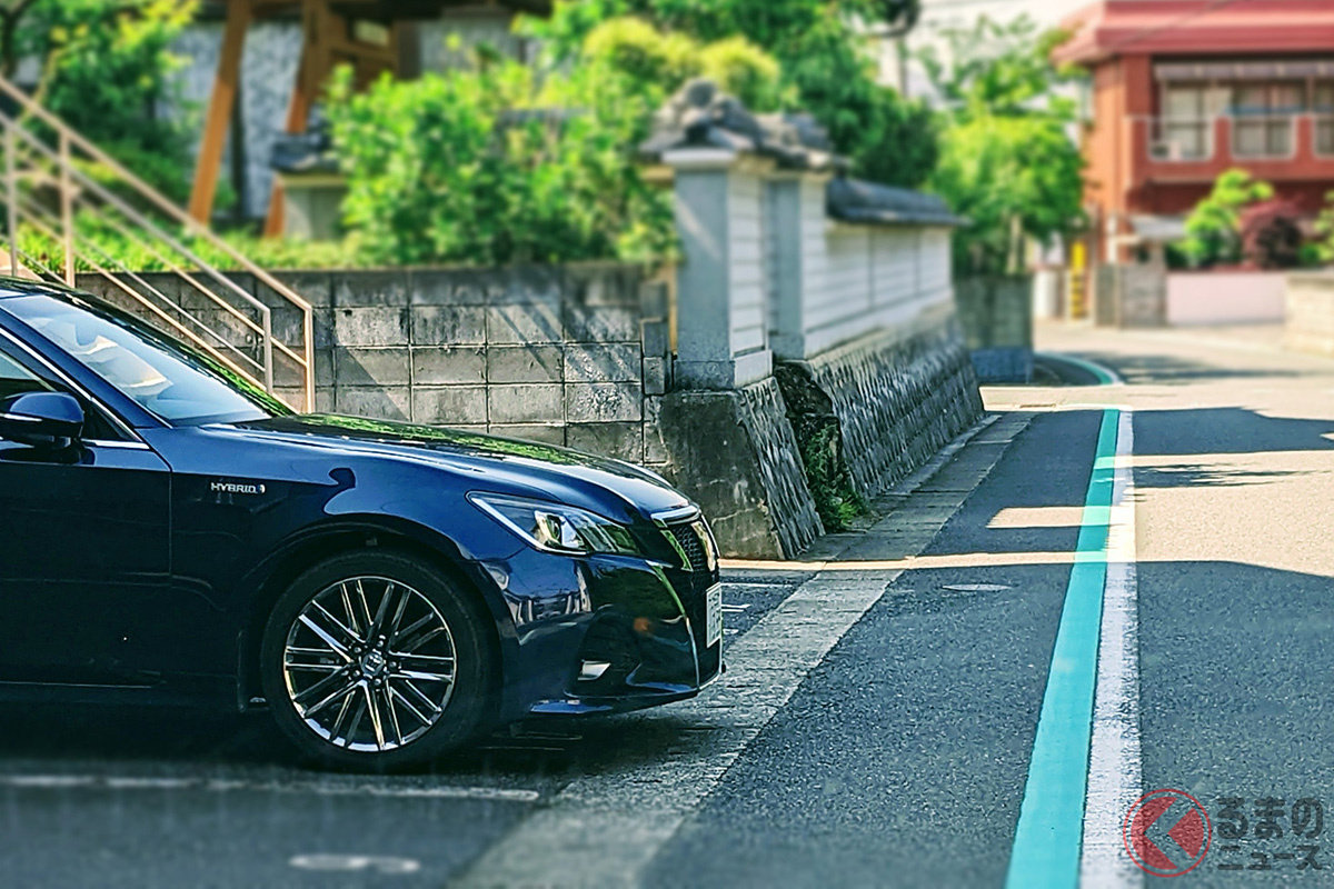 はみ出し駐車は問題ない?(画像はイメージ)