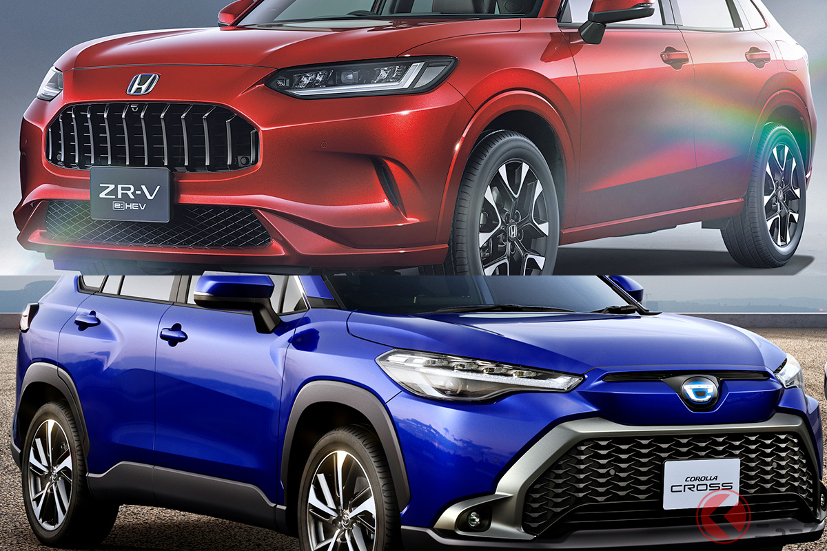 ホンダの新型suvが オシャすぎる 今秋発売の新型 Zr V をトヨタ カローラクロス と比較 くるまのニュース ホンダの新型suvが オシャすぎる 今秋発売の新型 Zr V をトヨタ カローラクロス と比較 くるまのニュース