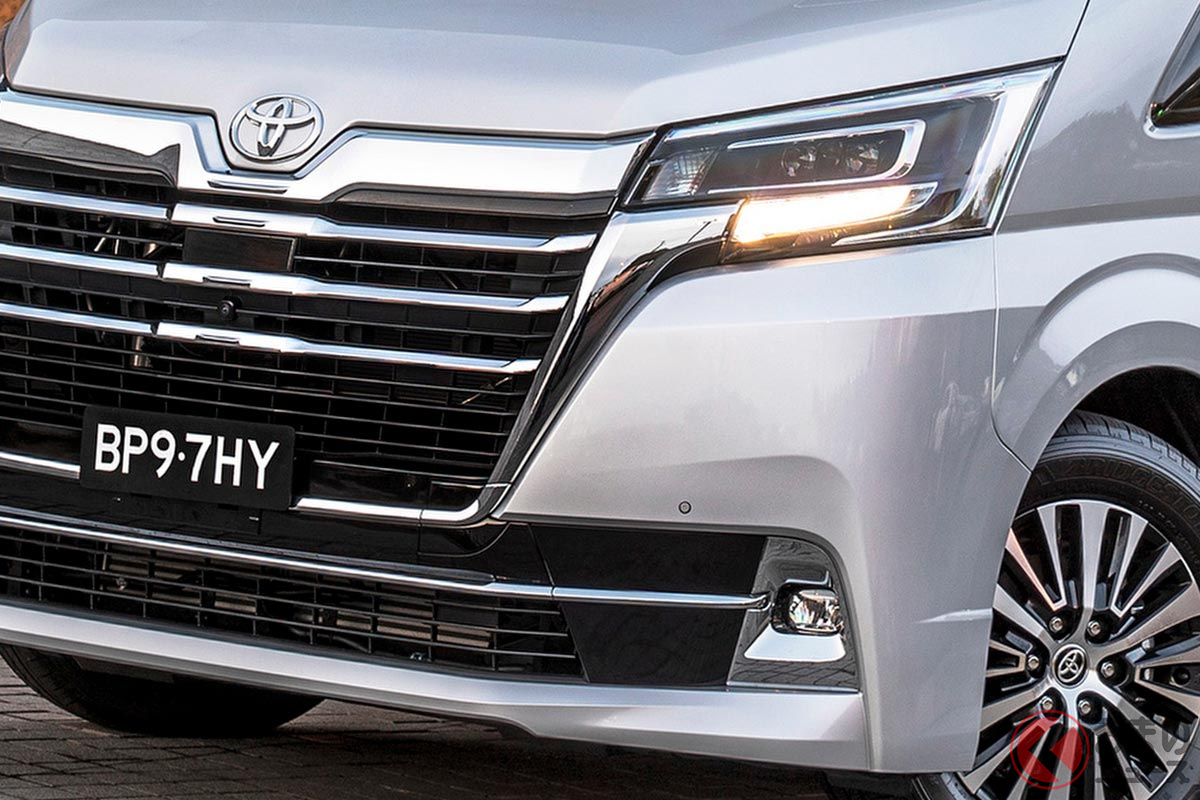 オーストラリアで販売されるトヨタの高級ミニバン「グランビア」