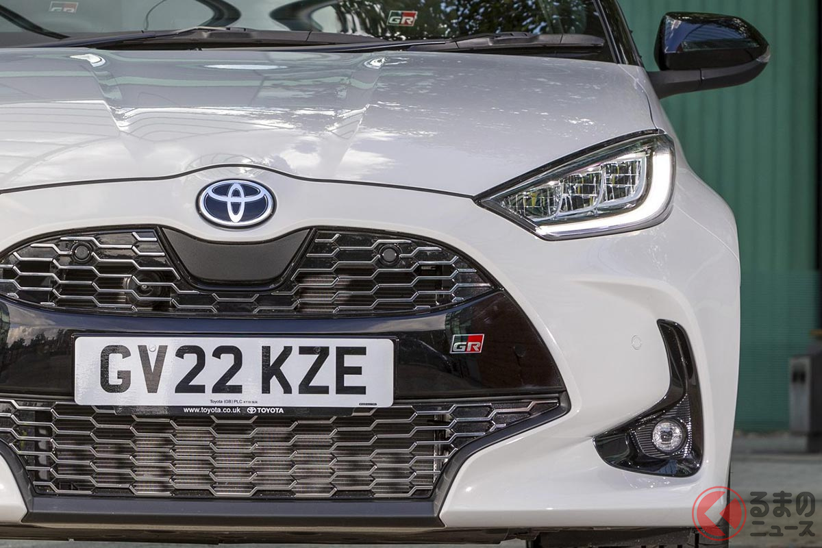 トヨタ「ヤリス ハイブリッド GRスポーツ」(英国仕様)