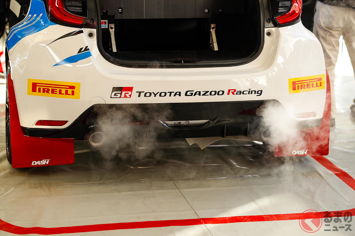 水素エンジンを搭載する「GR Yaris H2」に欧州のファンも「水素エンジン凄い!!」と感激!