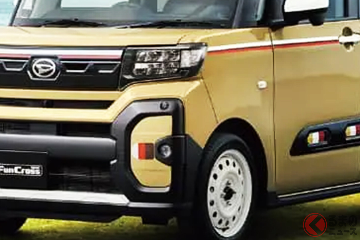 タント ファンクロスに用意される「CASUAL ACTIVE」仕様(用品装着車)