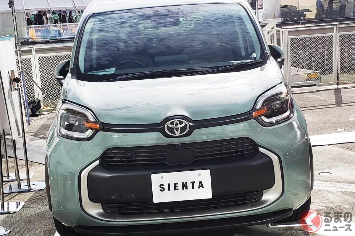 トヨタのエントリーミニバン新型「シエンタ」発売!