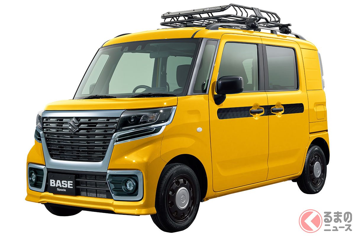 スズキ 新型軽商用車「スペーシア ベース」純正アクセサリー装着車