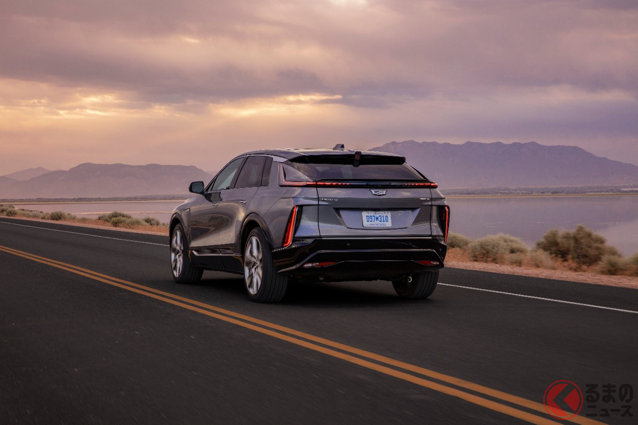 キャデラック初のEV「リリック」リアスタイリング