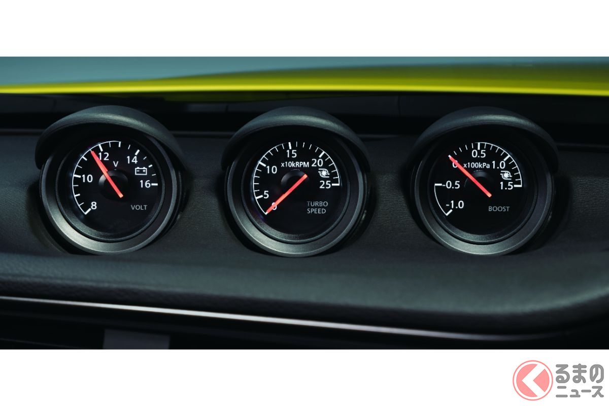 新型でも伝統的な多連メーターを装備する日産「フェアレディZ」