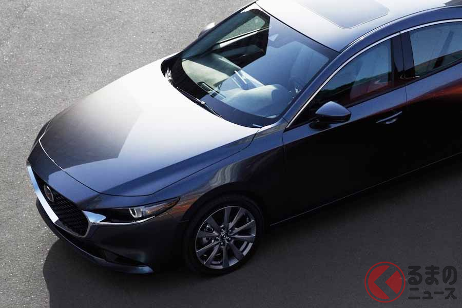 精悍スポーティ顔がカッコイイ 馬力アップの新型 マツダ3 発表 約300万円から北米で発売へ くるまのニュース 精悍スポーティ顔がカッコイイ 馬力アップの新型 マツダ3 発表 約300万円から北米で発売へ くるまのニュース