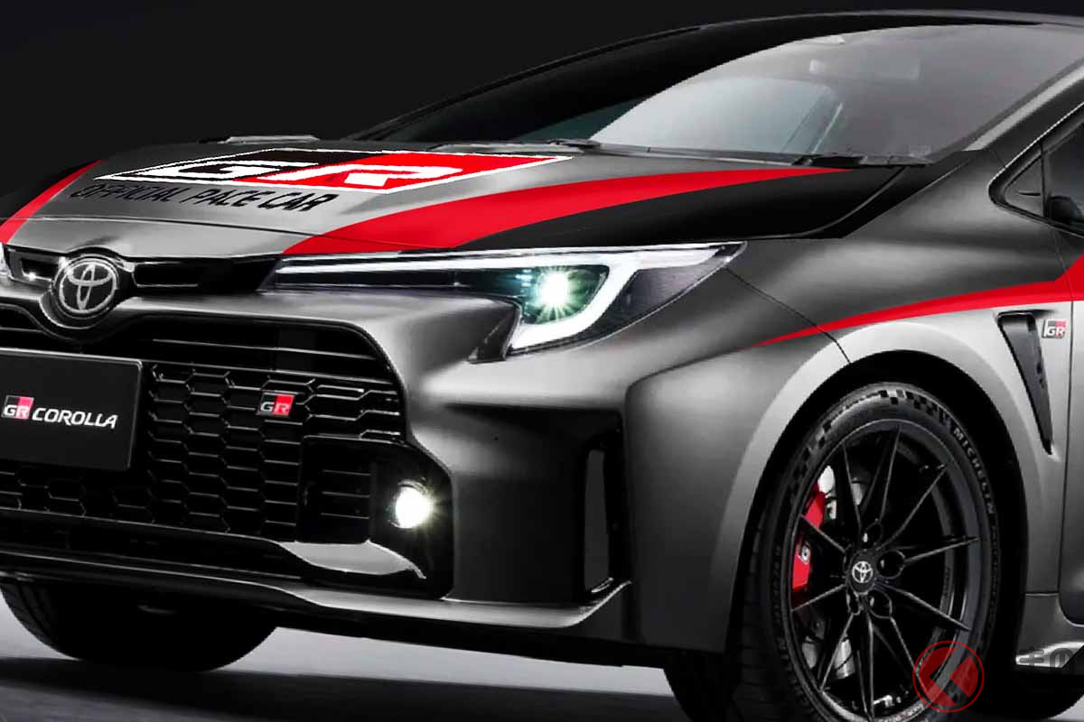 トヨタ「GRカローラ」全米オートスポーツ協会選手権ペースカー