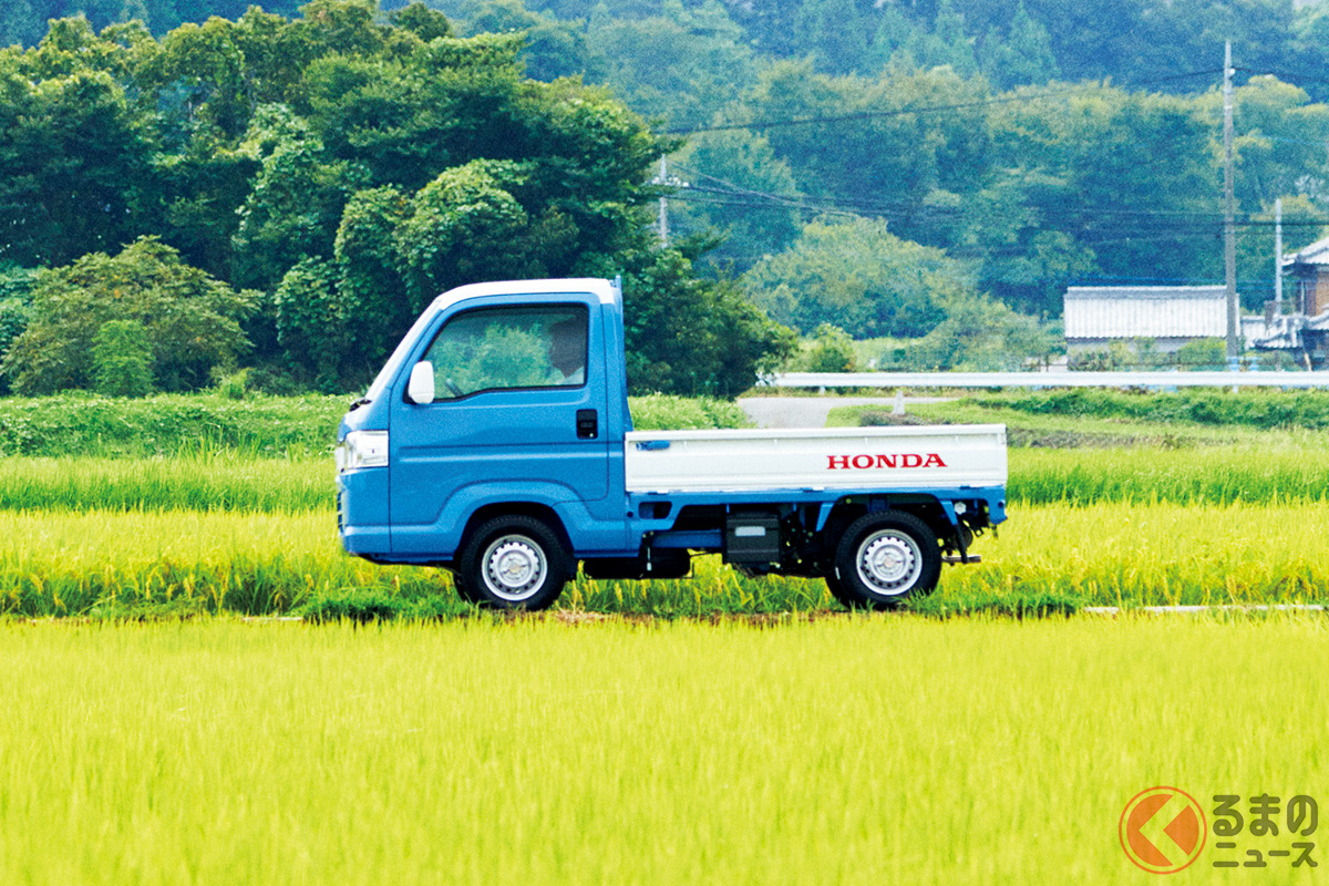 普段の移動手段や農業で軽トラを使用する人も多い