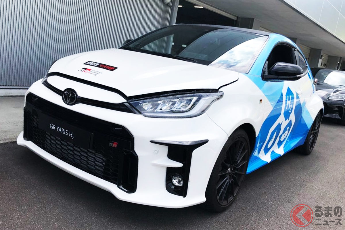 水素エンジンを搭載した「GRヤリスH2」がWRCベルギーを走る! ついに世界にその実力を見せる時がキタ!