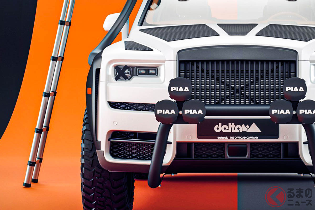 カスタム費用だけでも2000万円を超えるdelta4x4のロールスロイス「カリナン」カスタム